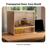 Cup Display Box with Drawers Clutter-without Charge Organization Desktop Storage