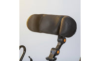 Universal Fit Aluminum Wheelchair Headrest Ergonomic Adjustable Wheelchair Head Support