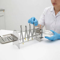Orthodontic Rack Easy to Clean Stainless Steel Stand Space-Saving