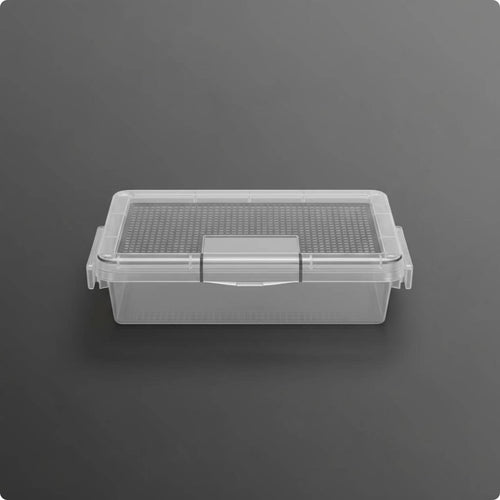 Breeding Container Ventilated Hopper Keeper Box Stackable for Hobbyists
