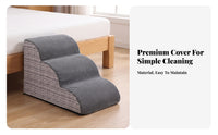 Sturdy Pet Steps with Removable Cover