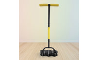 Lawn Aerator with T-Handle Ergonomic Manual Soil Aerator Handheld for Gardeners, Homeowners, Yard Work
