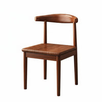 Bull Curve Chair Ergonomic Design Dining Seating Nordic Design for Bedroom