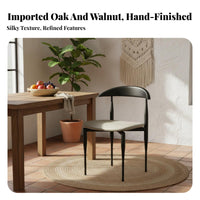 Y-shaped rear Chair Retro design Dining Seating Padded Seat for Cafe, Home Office