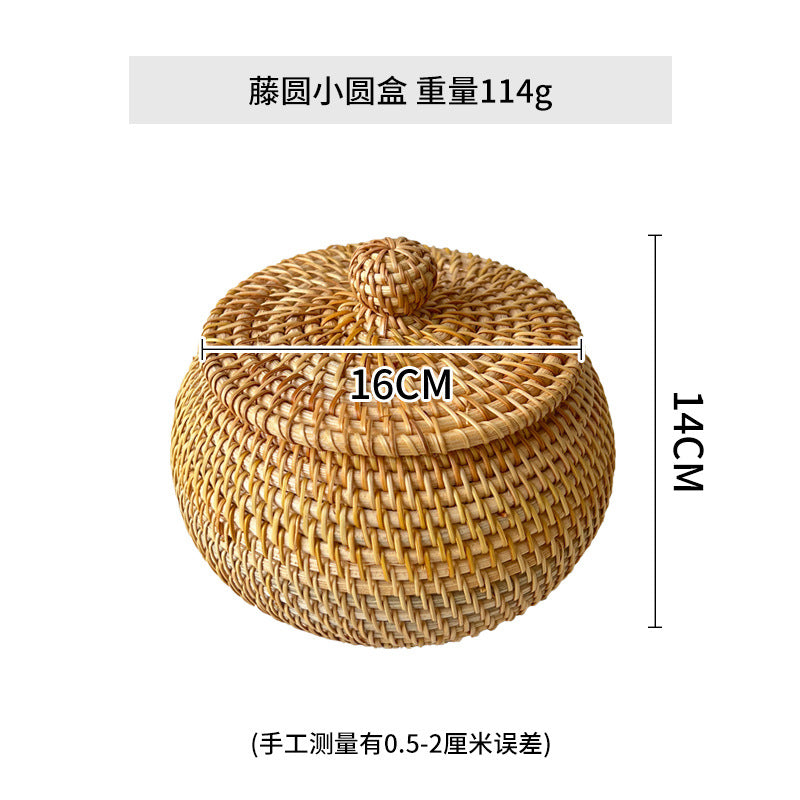 Round Box W Lid