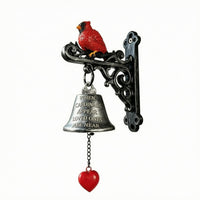 Decorative Wall Bell Filigree Ornate Bird Bell