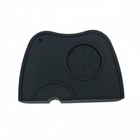Coffee Press Pad Espresso Tamper Mat Food Grade Silicone Sturdy Corner Protection Pad Anti Slip Surface Waterproof Quick Clean Suitable for Home Bar Office