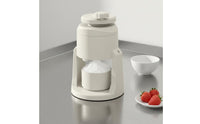 Hand Crank Snow Cone Machine Easy to Clean Household Shaved Ice Maker for Home