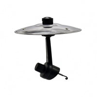 Cymbal Vent Ornament Chrome Finish Air Vent Cymbal ABS Alloy