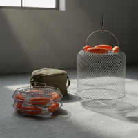 Foldable Catch Keep Net Floatable Collapsible Catch Basket Large Capacity