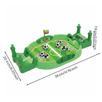 Parent-Child Bonding 2 Player Battle Soccer Toy Improves Hand-Eye Coordination Mini Football Table Game for Boys, Kids, Parties