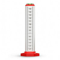 Double-Sided Equal Height Ruler Exact Tile Marking Ruler Accurate Equal-Height Marking Tool Easy-to-Read for Installers