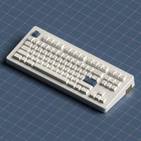 JKDK Blue Pink Japanese Keycaps, PBT Dye-Sublimation, OEM Profile, for 61/68/75/84/87 Key Mechanical Keyboards