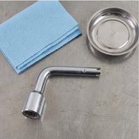 Cylindrical Cab Wrench Compact Wrenches Limited Access Tool Metal for Mechanics