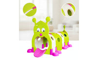 Indoor Outdoor Caterpillar Play Tunnel Long-Lasting Caterpillar Tunnel Long Lasting Toy Sun-Resistant for Toddlers, Playground