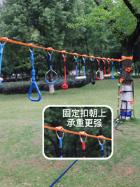 幼儿园户外儿童活动攀爬玩具悬吊秋千感统训练器材健身运动平衡绳
