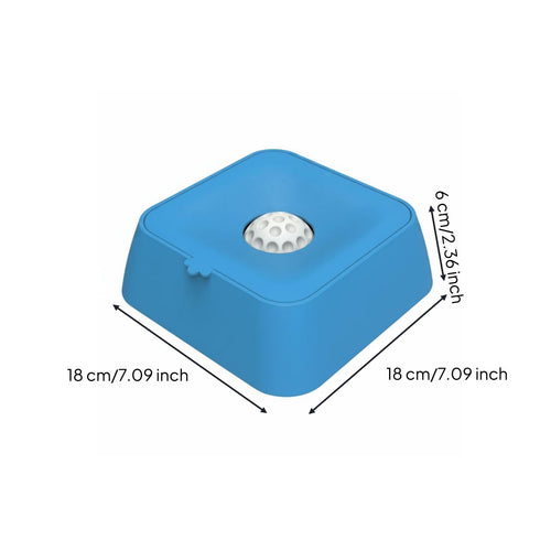 Slow Feeder Bowl Antigagging Pet Feeding Calmness Relief