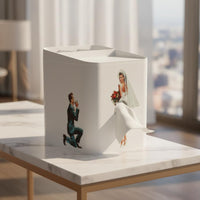 Creative Character Tissue Holder High Capacity Desktop Organizer for Living Room