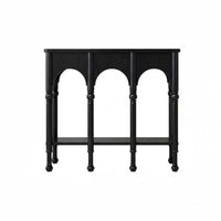 Narrow sideboard Table French design Narrow Entryway Stand Slim shape Space Saving for homeowners, Apartment Dwellers, Bedroom