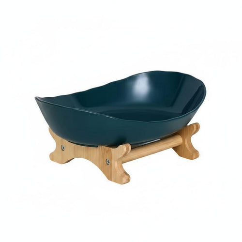 Bamboo Fruit Display Effortless to Clean to Clean Fruit Snack Tray Rack for Kitchen Counter