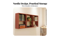 Geometric Lattice Shelf Multi-Functional Hanging Rack Space-Saving Adaptable Use for Students, Living Room, Kitchen