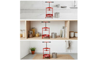 Juice Press with T-Handle Hand-Operated Manual Wine Press Easy to Use
