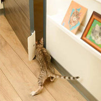 Pet Door Insert Rounded Rectangular Automatic Pet Door Easy to Install