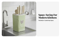 Funny Creature Holder Multipurpose Design and Utensil Holder Easy to Clean Multi-Compartment