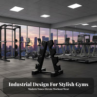 Commercial Grade Dumbbell Storage Rack Heavy-Duty Tiered Weight Rack Multi-Tier Design Unrestricted Weight Stand Space-Saving for Gym Owners