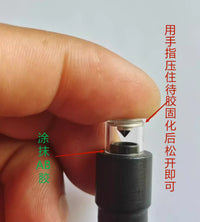 激光红外线绿光水平贴地仪8线12线16线360度锥镜玻璃管通用配件