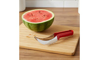 Stainless Steel Watermelon Cube Cutter Multi Functional Watermelon Slice Tool Rust Resistant Melon Cutter Scoop Easy to Clean for Home, Fruit Prep