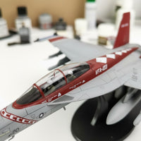 1/100 Scale Hornet Model Highly Detailed Metal Aircraft with Stand