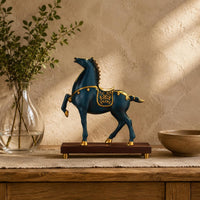 Horse Statue New Chinese & Design Horse Desktop Statue Luxury Look