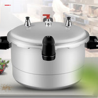 Burst-Resistant-Proof Commercial Pressure Cooker Fast Cooking Large Capacity Pressure Pot Safety Locking Lid Large Capacity Canning Pot Long-Lasting for Caterers, Chefs, Restaurant, Cafeteria