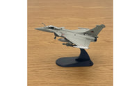 C Model 1:100 Scale Airplane Model with Cockpit Gray Fighter Jet with Stand for Collectors