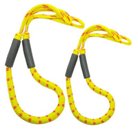 Elastic Dock Line for Boats, Wakeboards, Surfboards, and Inflatable Boats