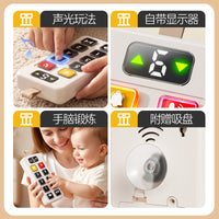 Elevator Panel Simulation Button Montessori Early Education Toy with Lights and Sounds for Toddlers