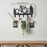 Decorative Keychain Holder Sturdy Decorative Avian Coat Hangers Sturdy Duty