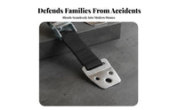 2 Pieces Universal Fit Anti-Tip Furniture Straps Heavy Duty Anti-Tip Furniture Strap Metal Buckles Adjustable TV Safety Strap All Hardware Included for Families with Toddlers, Childcare Providers, Homeowners, Nursery, Living Room, Bedroom, Home Office