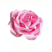 Giant Rose Bloom Oversized Flower Heads Lifelike for Event Planners
