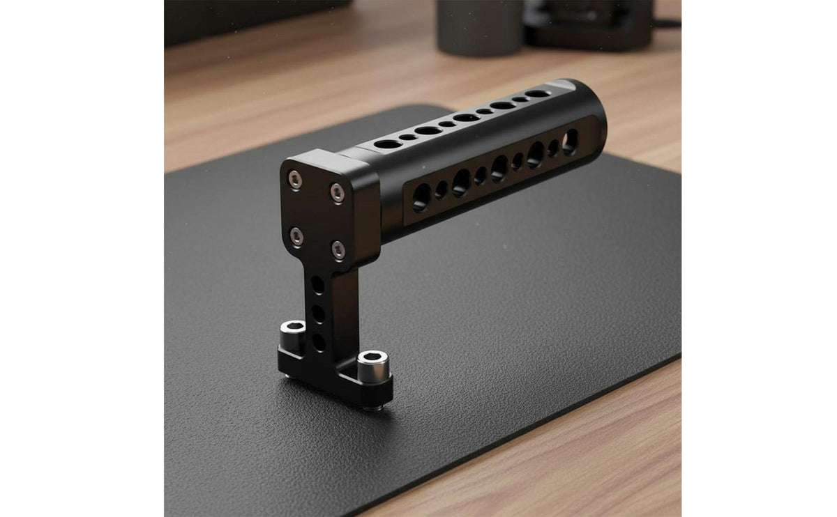 Camera Frame Top Handle CNC Machined Camera Frame Handle DSLR Rig Top Grip Multiple Mounting Points for Handheld