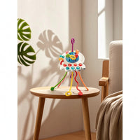 Pull-Cord Tentacle Toy Toy with Cords Flexible Baby Toy with Cords Engaging Sturdy for Toddlers
