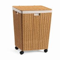 Rolling Laundry Hamper Mobile Laundry Hamper with Lid Contemporary for Bedroom