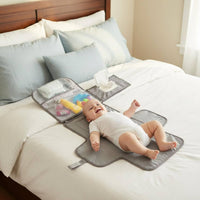 Waterproof Baby Changing Pad Easy to Clean Portable Diaper Changing Mat Compact