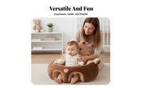 Inflatable Sit-up Training Chair Anti-Tip Design Infant Floor Seat for Infants