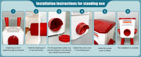 Poultry Automatic Waterer for Chickens Ducks Geese Hanging Gravity Feeder