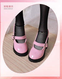 BJD Doll Shoes High Heel Leather Shoes Handmade Resin Classic