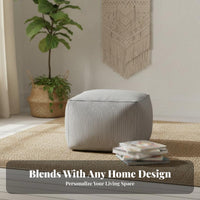 Bean Bag Lounger Comfortable Transformable Bean Bag Relaxing Minimalist Design for Adults, Students, Living Room, Bedroom