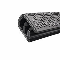 EPDM Car Door Edge Protector Trim, U Shape Rubber Edge Protector for Most Cars, Flexible Door Edge Seal Strip, Automotive Doo