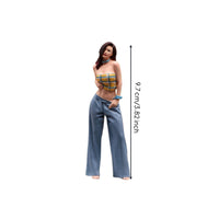 Miniature Female Figurine Highly Detailed Miniature Figure Intricate Character Model for Collectors, Dioramas
